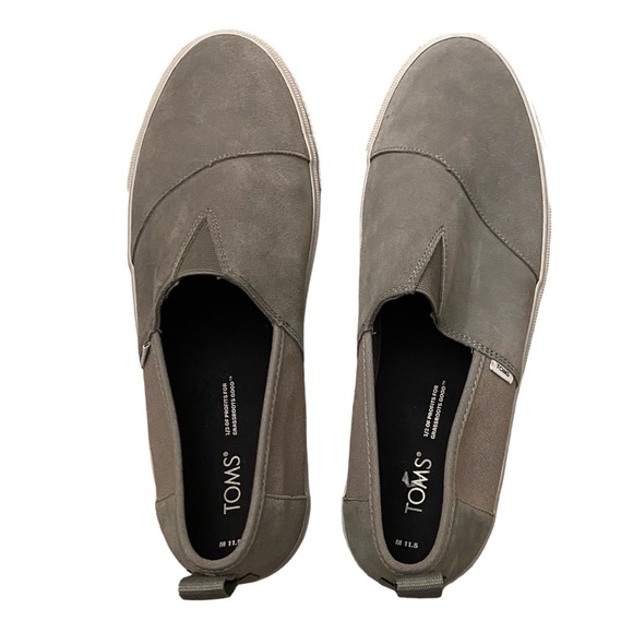 Toms Gray Men’s Shoes - Picture 1 of 4